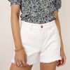 Clothing böhme | Raelynn Denim Shorts In White