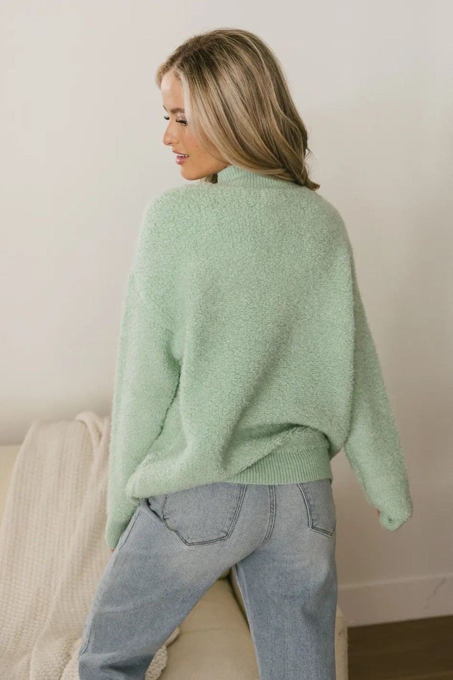 Clothing böhme | Eilana Cozy Sweater In Green