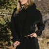 Clothing böhme | Callie Sherpa Hoodie In Black