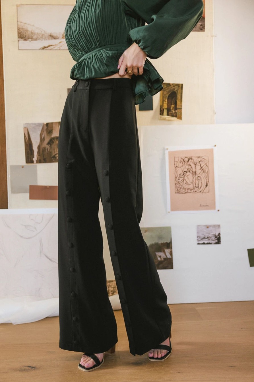 Clothing böhme | Sylvie Wide Leg Pants Black