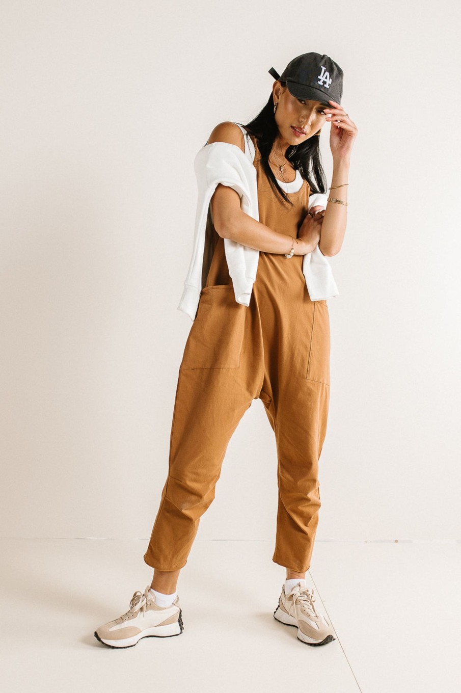 Clothing böhme | Dont Stop Onesie In Brown