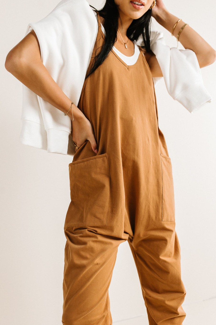 Clothing böhme | Dont Stop Onesie In Brown