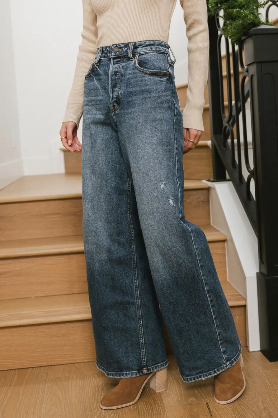 Clothing böhme | Kendall Wide Leg Jeans Medium Wash