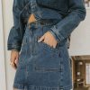 Clothing böhme | Phoenix Denim Skirt Medium Wash