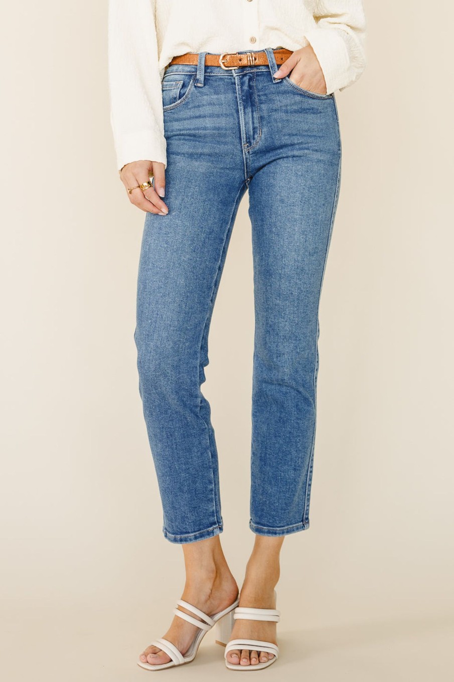 Clothing böhme | Tillie Straight Leg Jeans In Medium Wash