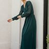 Clothing böhme | Veronica Maxi Dress In Emerald