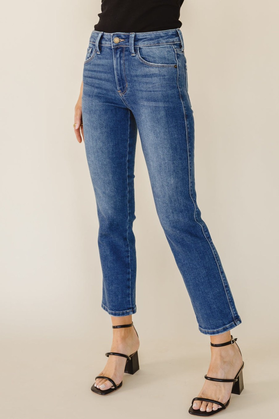 Clothing böhme | Tillie Straight Leg Jeans In Dark Wash