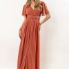 Clothing böhme | Josie Maxi Dress In Terracotta