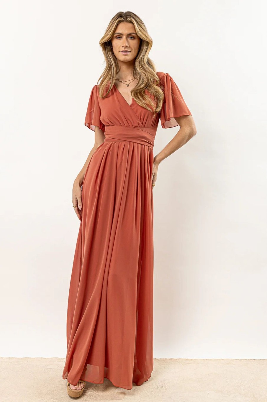 Clothing böhme | Josie Maxi Dress In Terracotta