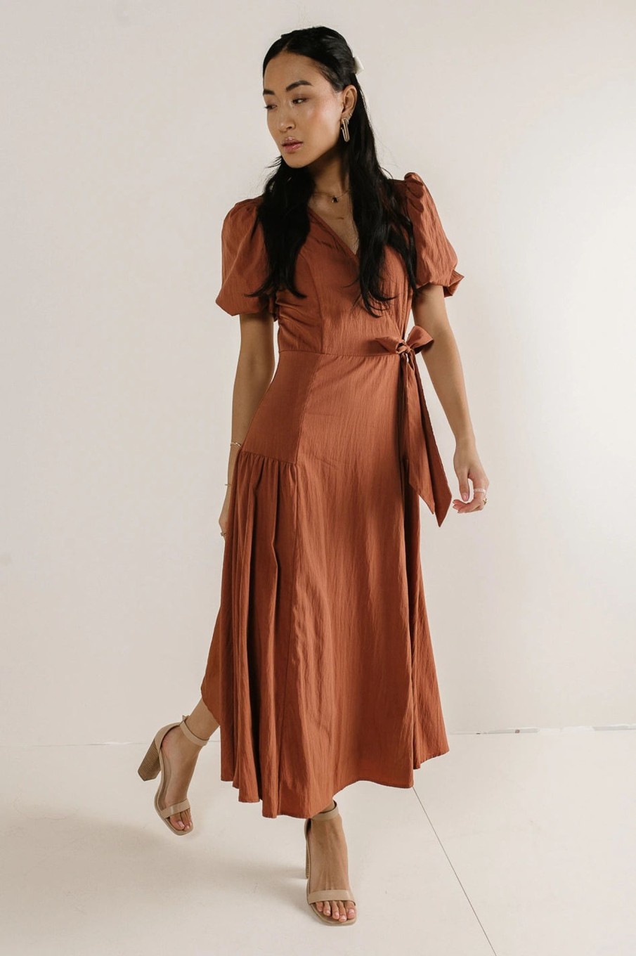 Clothing böhme | Brielle Midi Dress In Rust