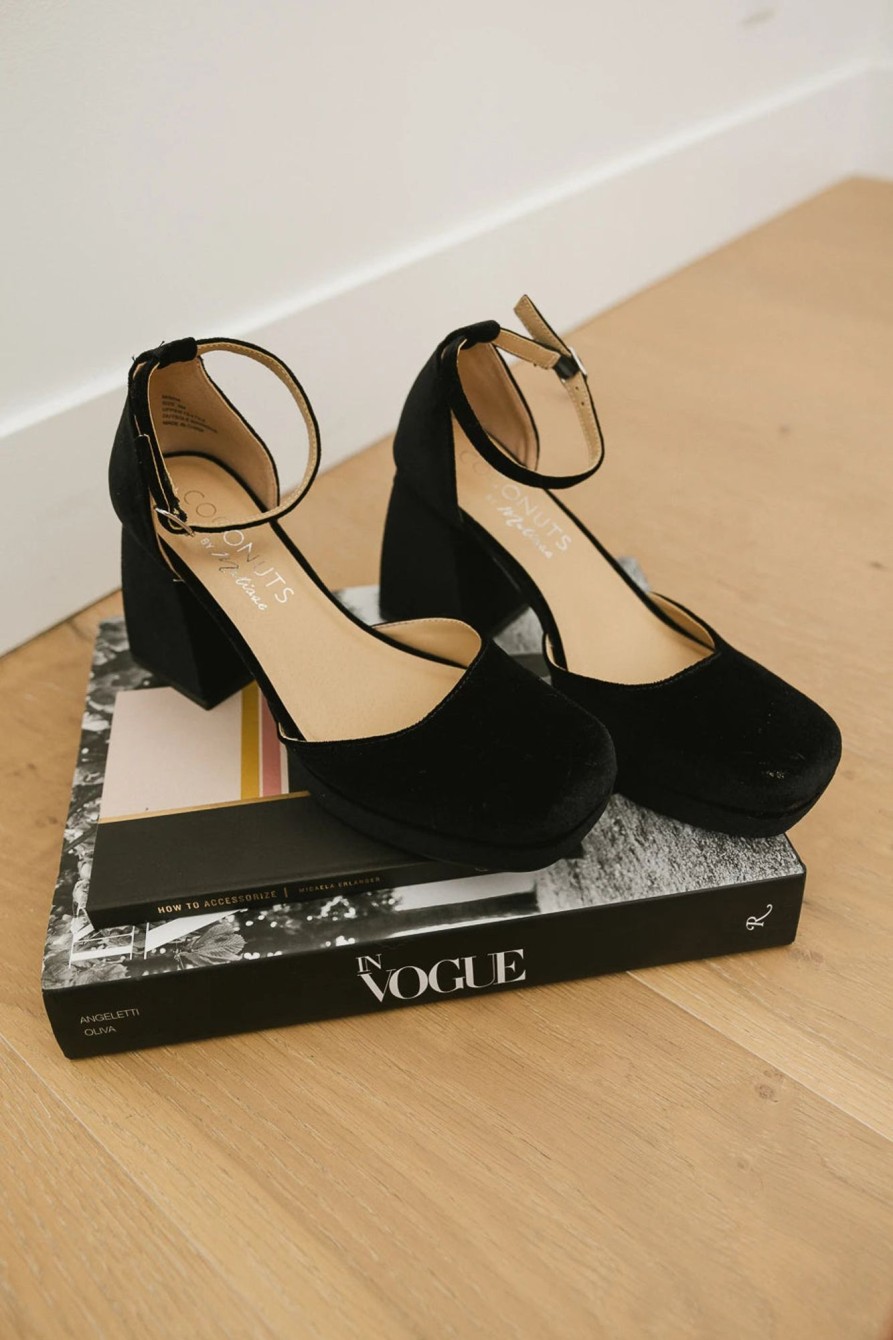 Accessories böhme | Misha Platform Heels Black