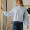 Clothing böhme | Lloyd Cozy Sweater In Blue