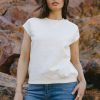 Clothing böhme | Gabrielle Muscle Sweater Tee In Cream