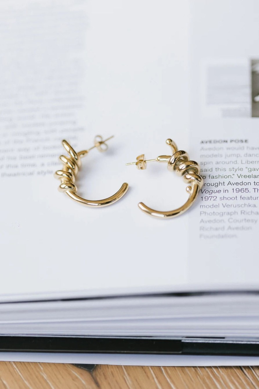 Accessories böhme | Finn Earrings Gold