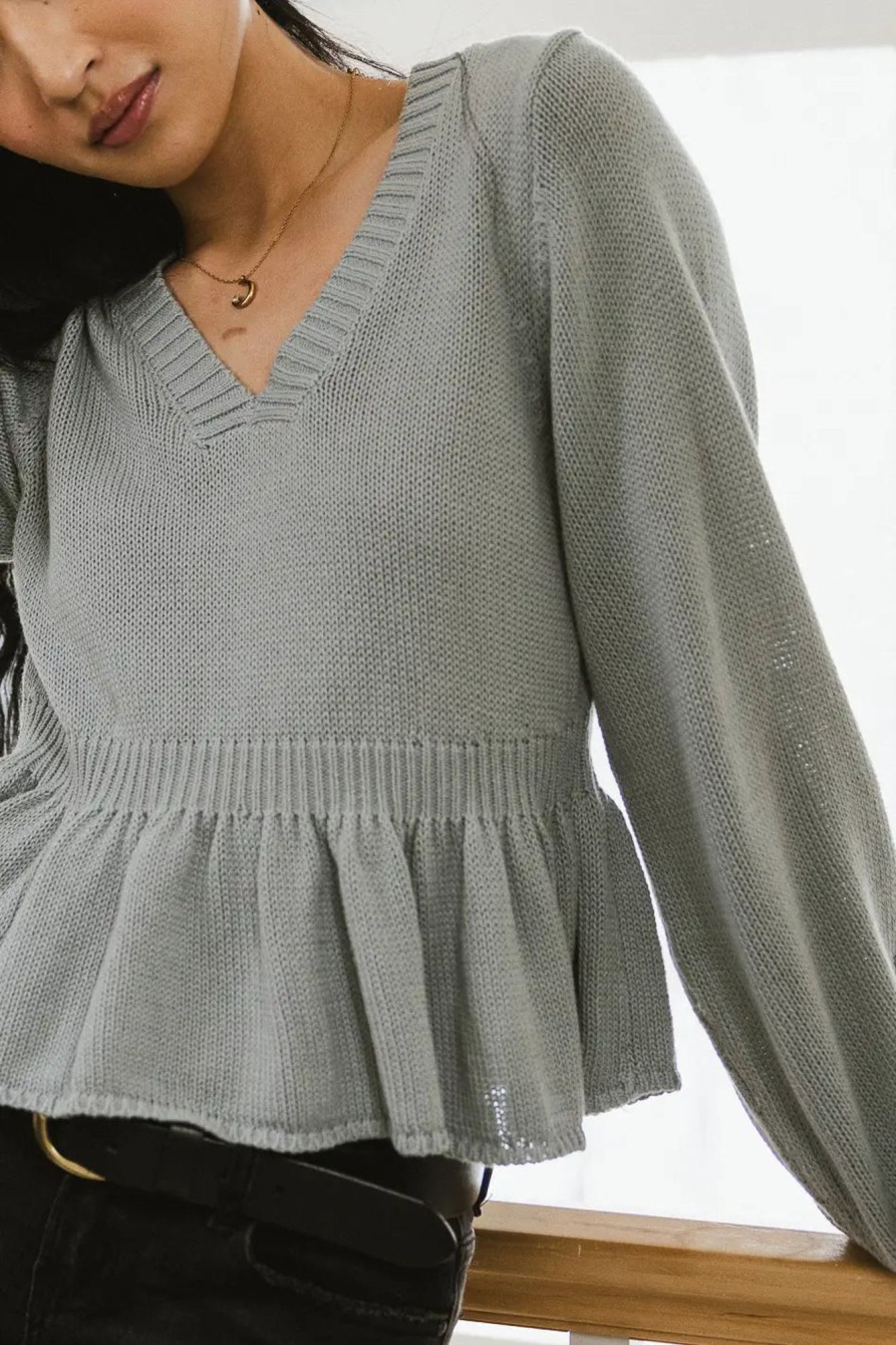 Clothing böhme | Regina Sweater Top In Sage