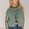 Clothing böhme | Gabby Quilted Vest In Sage