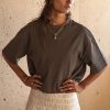 Clothing böhme | Talia Top In Charcoal