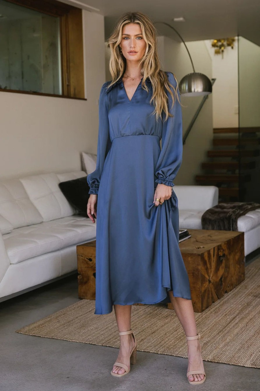 Clothing böhme | Zendaya Midi Dress Blue