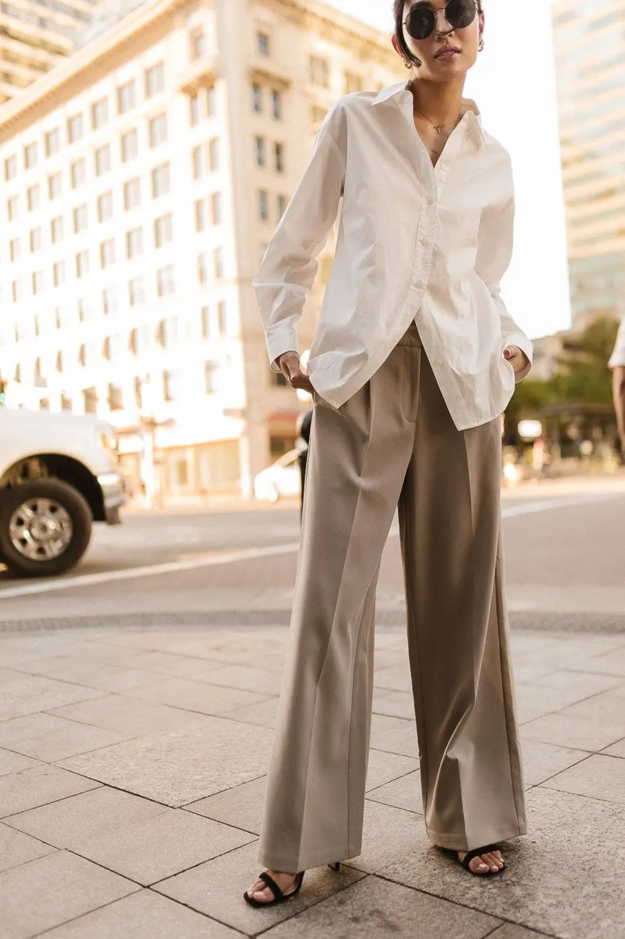 Clothing böhme | Tobi Wide Leg Pants In Taupe