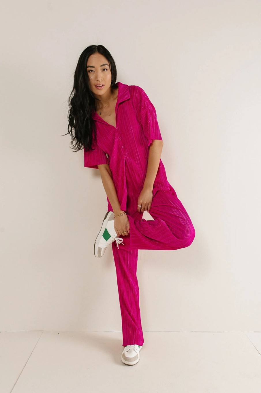 Clothing böhme | Clara Ribbed Pants In Pink