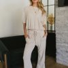 Clothing böhme | Keiko Ribbed Pants In Cream