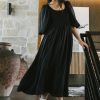 Clothing böhme | Juliet Puff Sleeve Dress In Black