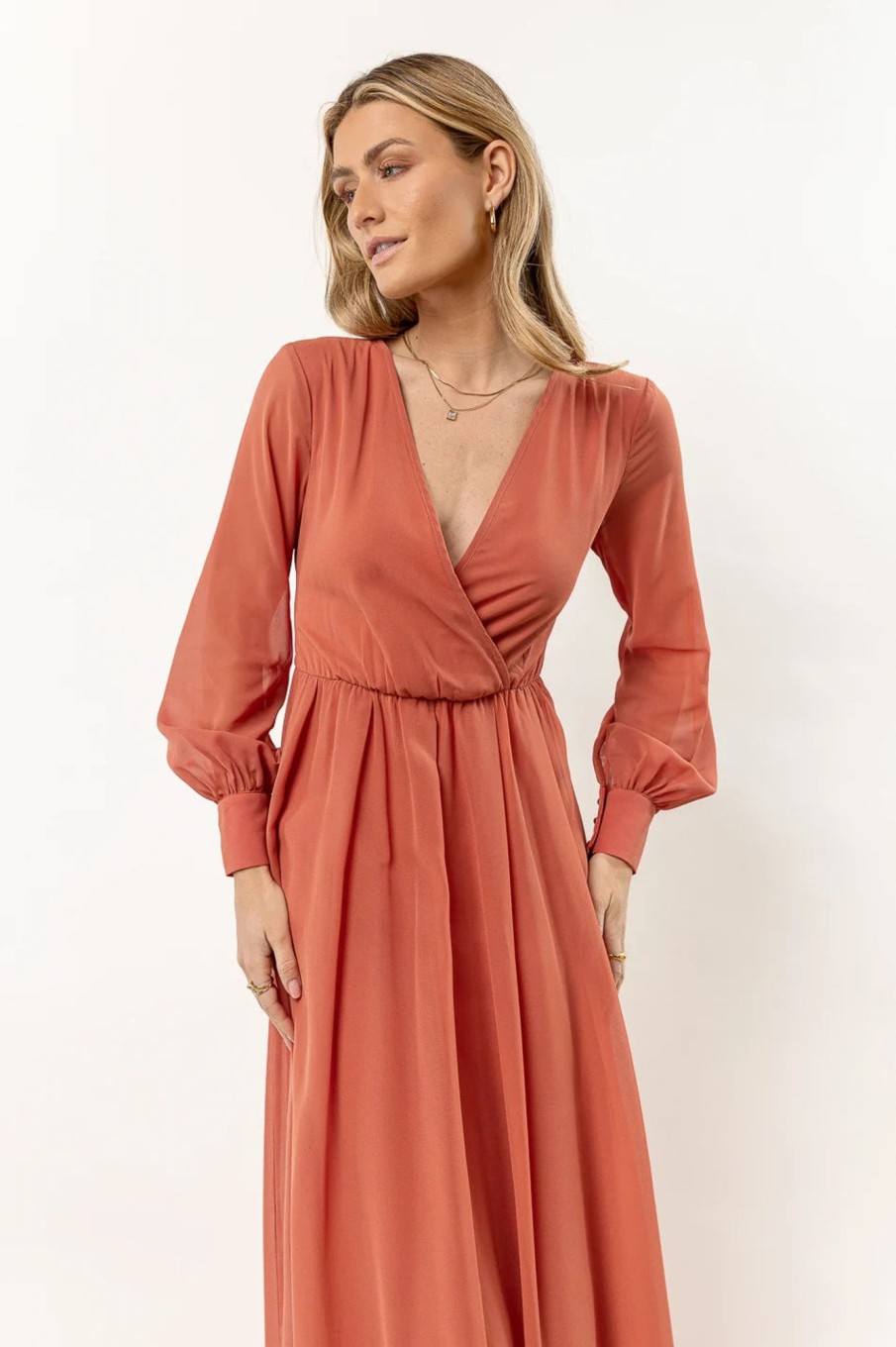 Clothing böhme | Veronica Maxi Dress In Terracotta