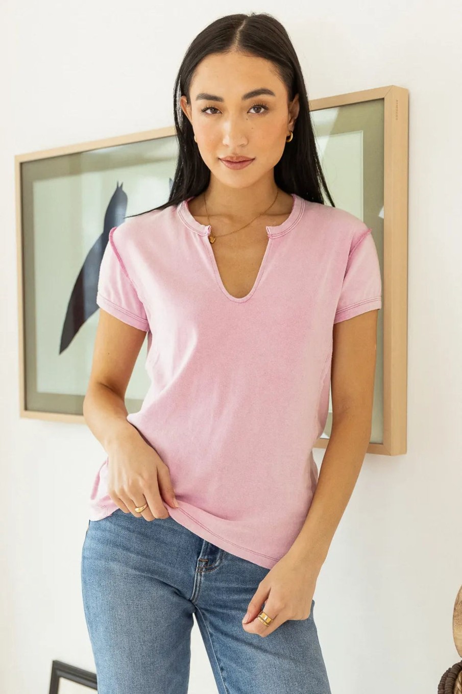 Clothing böhme | Marissa Tee In Pink