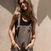 Clothing böhme | Cora Shortalls In Final Sale Charcoal