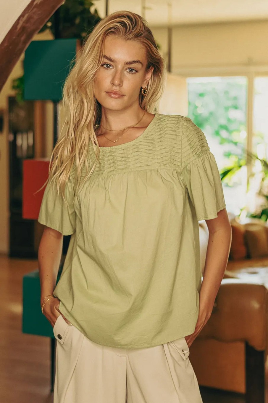 Clothing böhme | Mariana Blouse Sage