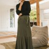 Clothing böhme | Hadlee Utility Maxi Skirt In Olive