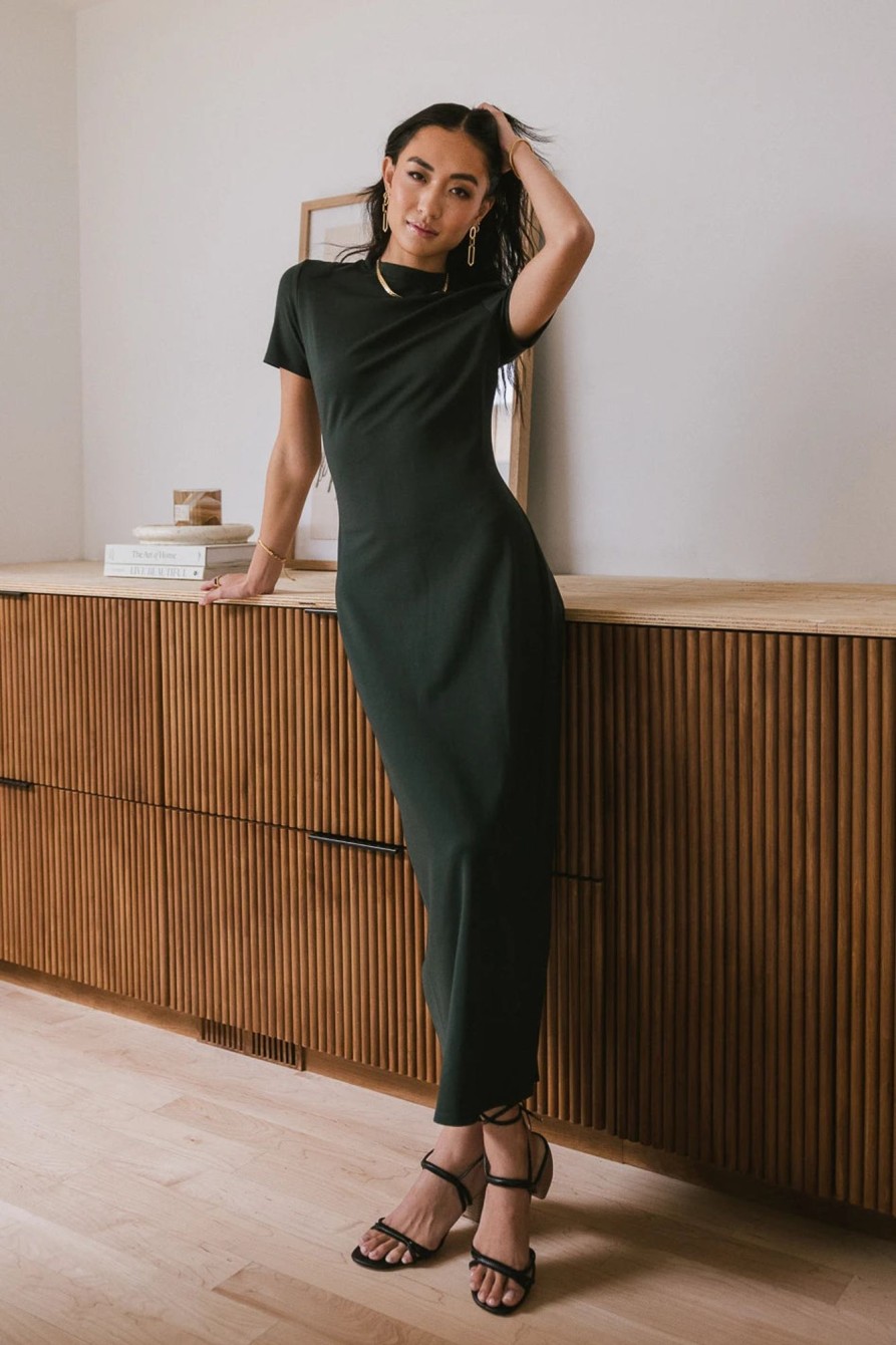 Clothing böhme | Ciara Maxi Dress In Hunter Green