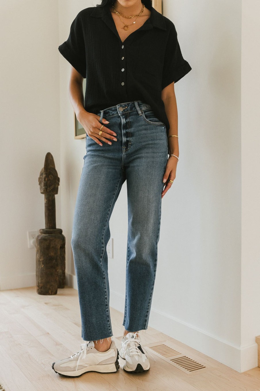 Clothing böhme | Amelia Straight Leg Jeans In Medium Wash