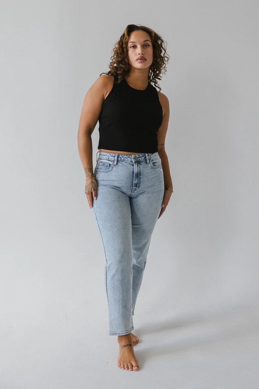 Clothing böhme | Georgia Straight Leg Jeans Light Wash