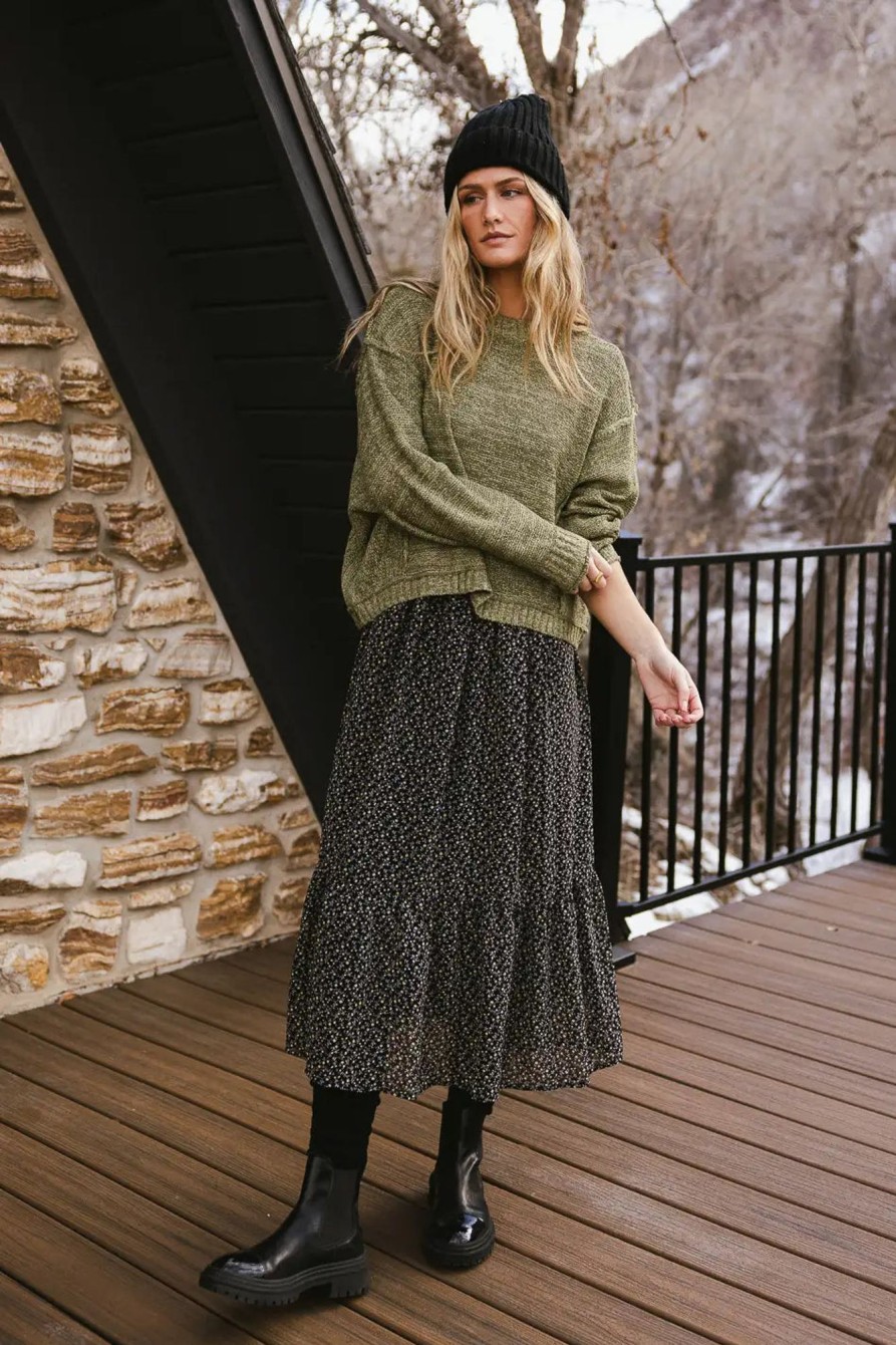 Clothing böhme | Nicole Knit Sweater In Olive