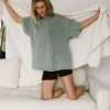 Clothing böhme | Lily Oversized T-Shirt In Sage