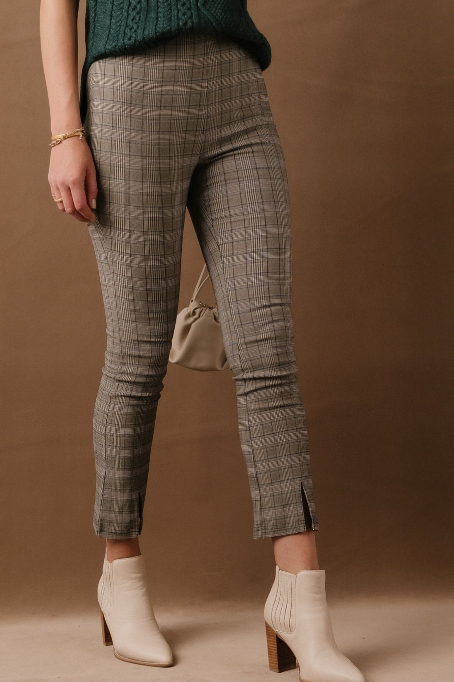 Clothing böhme | Jeffery Plaid Pants In Brown