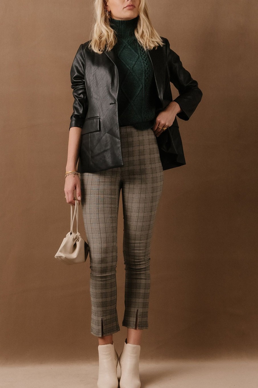 Clothing böhme | Jeffery Plaid Pants In Brown