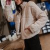 Clothing böhme | Bonnie Faux Fur Jacket Tan