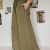 Clothing böhme | Ellie Wide Leg Pants Olive