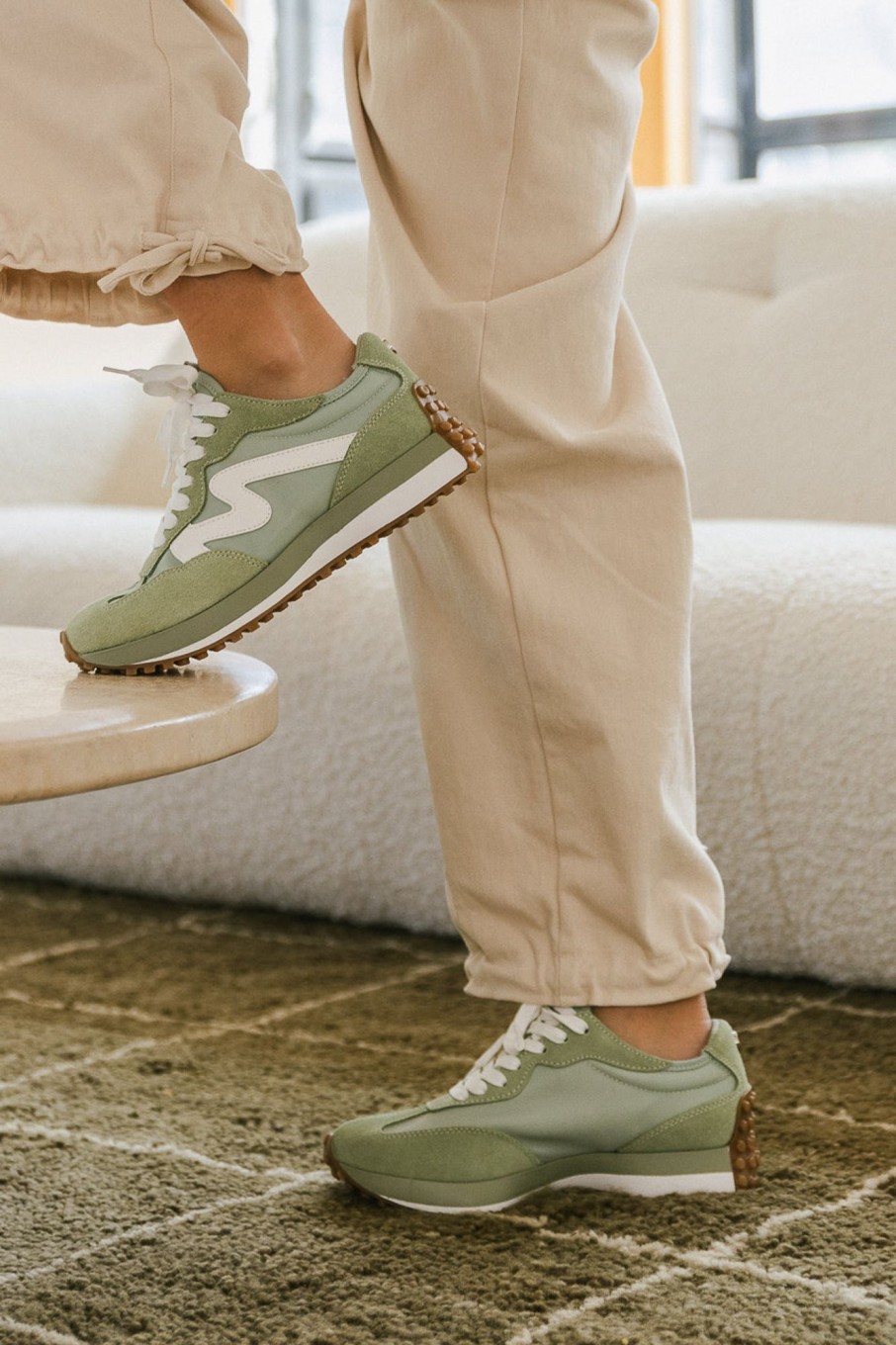 Accessories böhme | Steve Madden Campo Sneakers In Sage