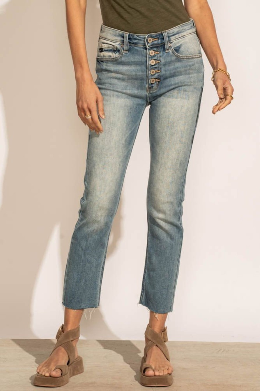 Clothing böhme | Celine Straight Leg Denim Light Wash