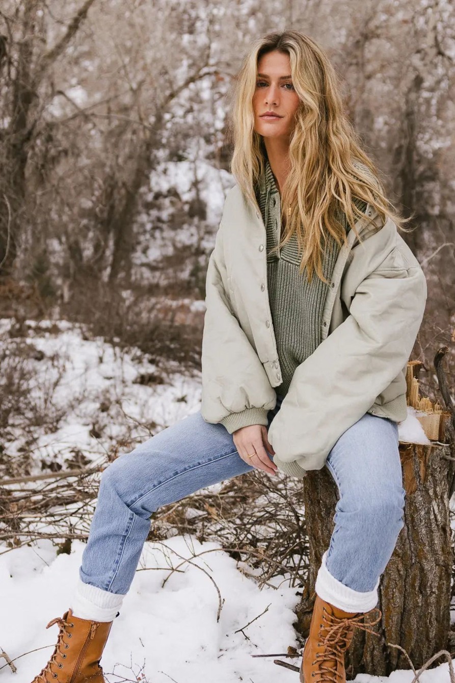 Clothing böhme | Madilyn Bomber Jacket In Sage