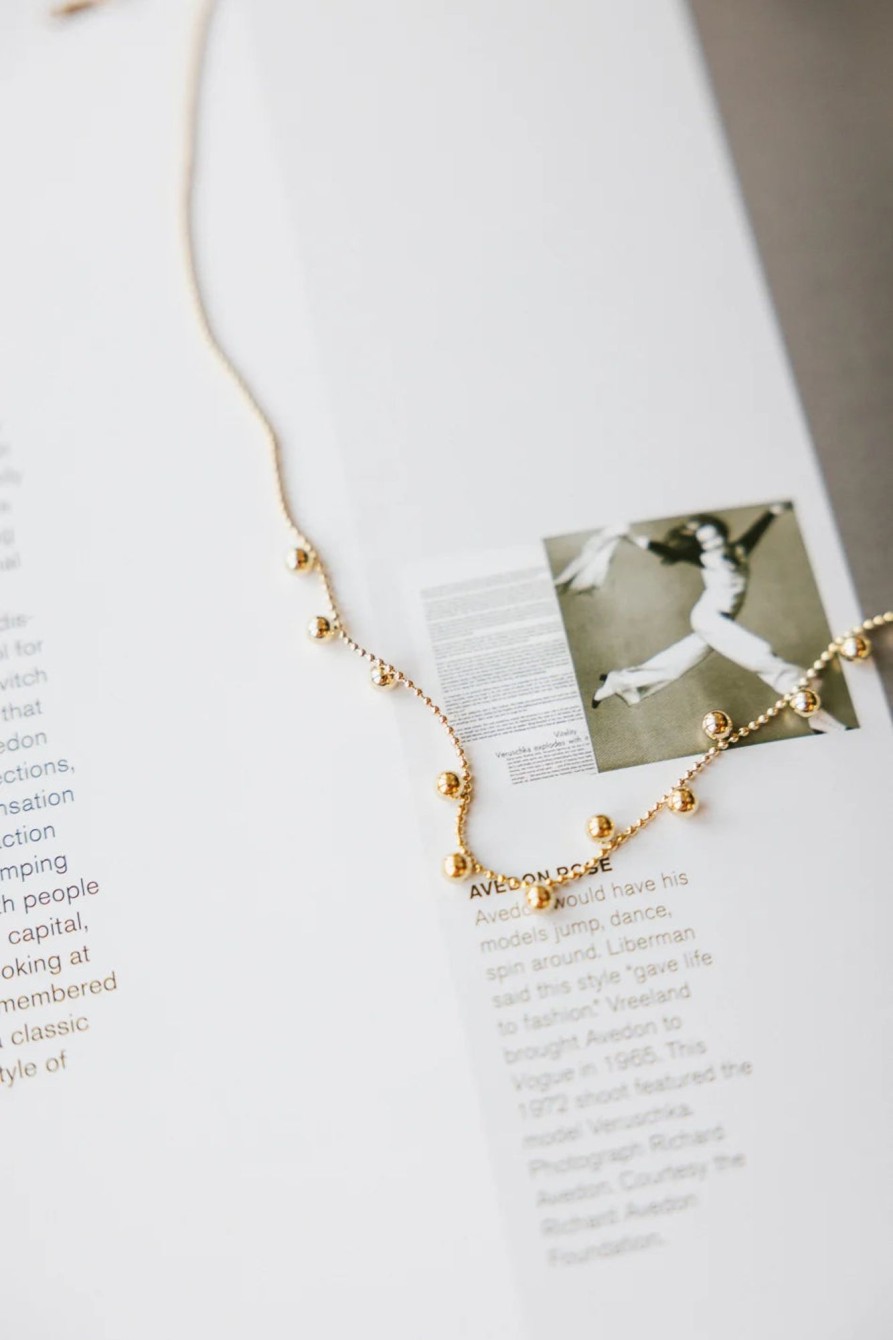 Accessories böhme | Robin Beaded Necklace Gold