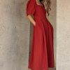 Clothing böhme | Loxley Midi Dress In Rust