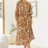 Clothing böhme | Alyce Printed Dress Camel