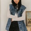 Clothing böhme | Taylor Denim Vest In Medium Wash