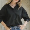 Clothing böhme | Gracie Button Up In Black