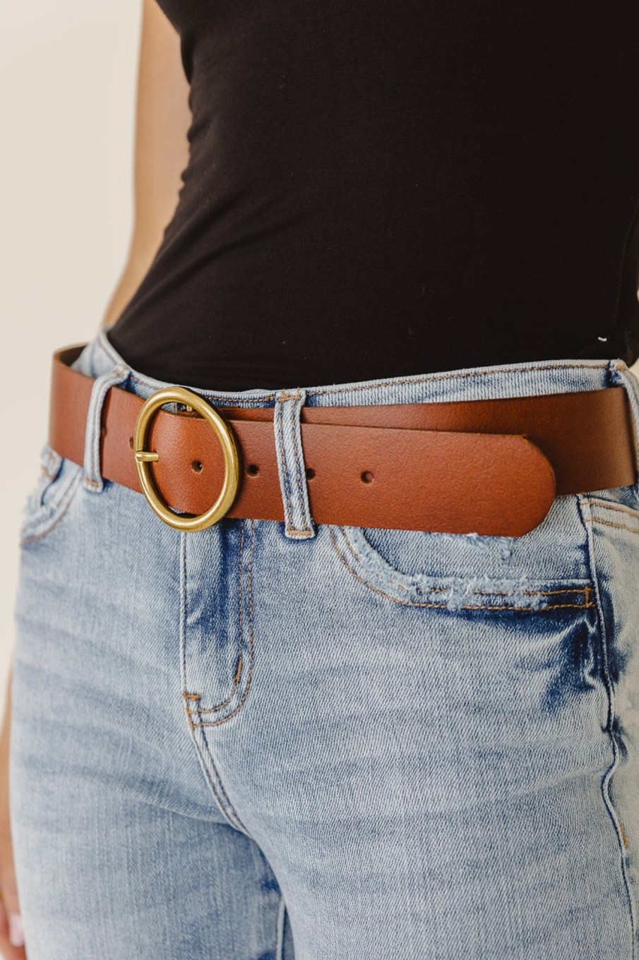 Accessories böhme | Willow Leather Belt In Tan