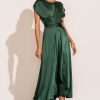 Clothing böhme | Rosalind Midi Dress In Emerald